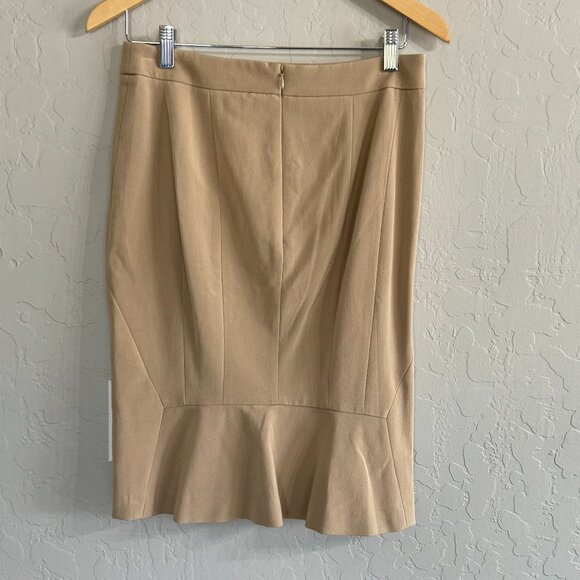 NWT Ann Taylor Beige 2 Piece Skirt Suit - Picture 8 of 12